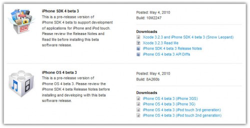download iphone os 4.0 beta 3