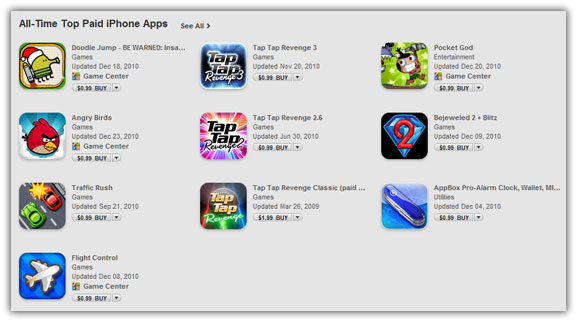 top iphone apps