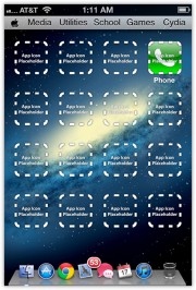 iOS X Ultimatum theme for iPhone 1