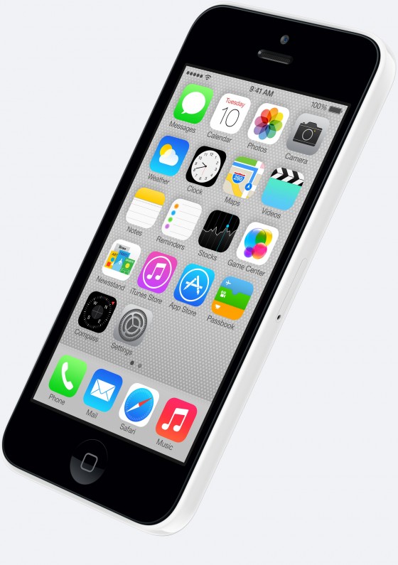 full-white-iPhone-5c-standing-sideways