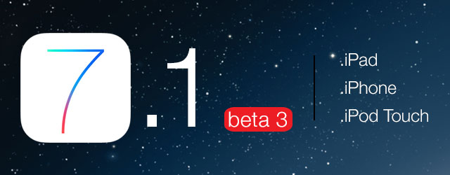 ios 7.1 beta 3 banner