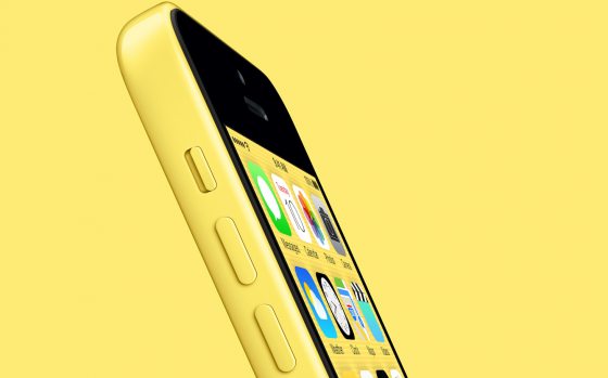 yellow iphone 5c