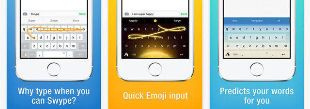 swype ios features