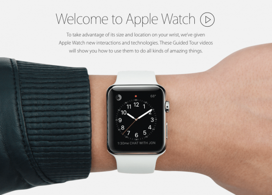 apple watch guided tours