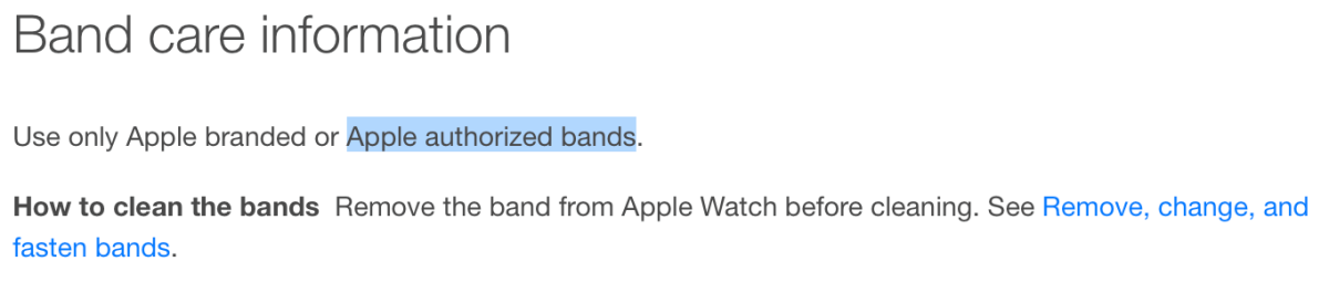 3rd party bands apple watch