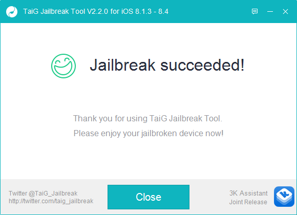 jailbreak ipod touch 5g 8.4 taig