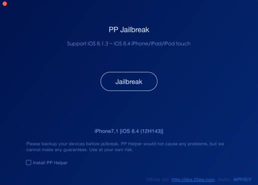 pp jailbreak 8.4 mac