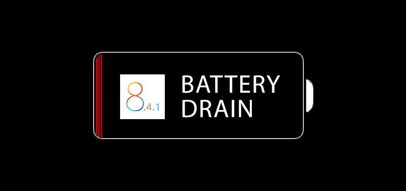 battery drain ios 8.4.1