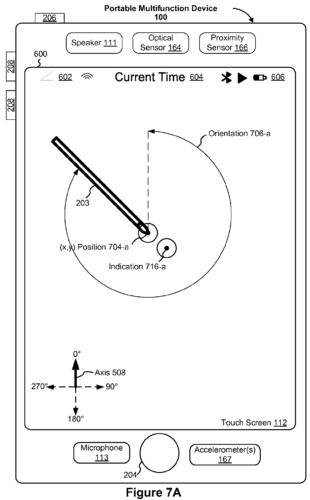 Apple Pencil iPhone patent