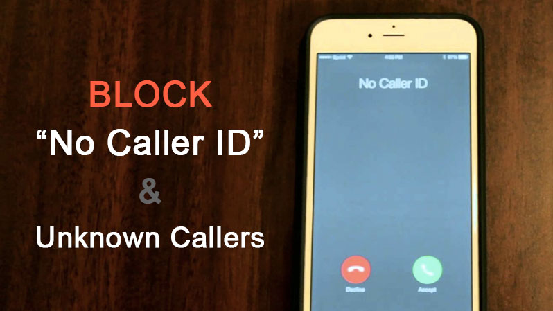block no caller id iphone