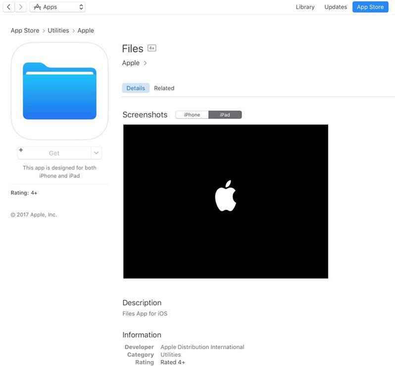 iOS 11 Files App