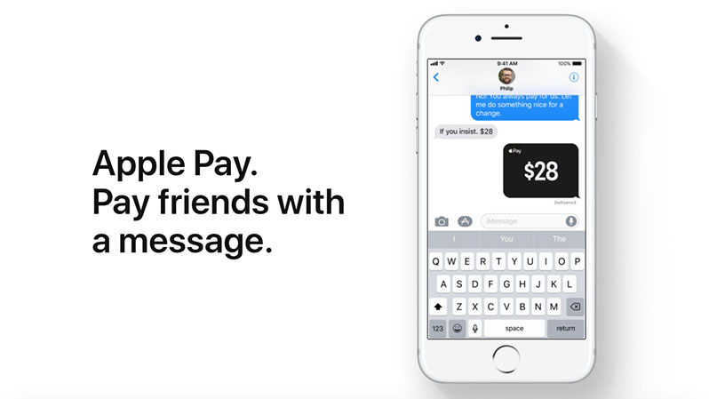 pay friends feature