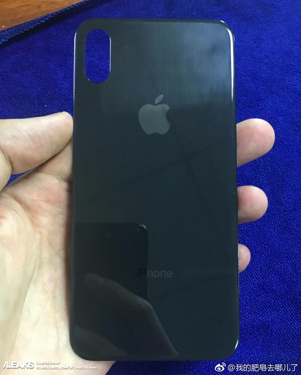 rear panel of iPhone 8