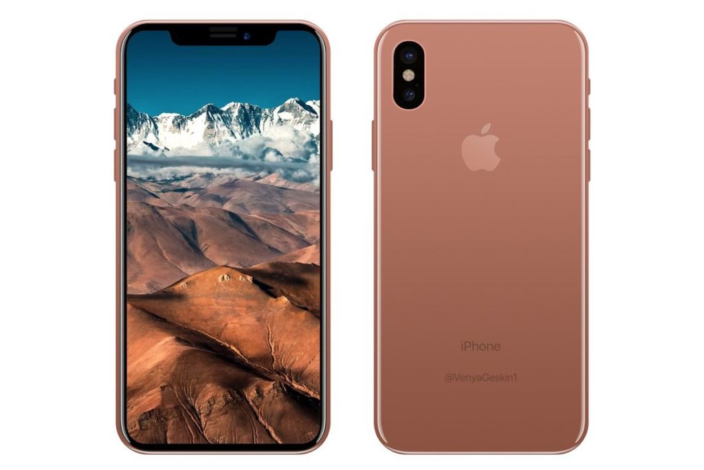 iPhone 8 Copper  render 001