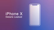 iPhone X Details: A11 Chip with 6 Cores, 3GB RAM, Wireless Charging, Face ID