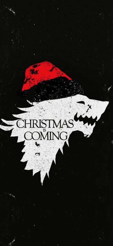 christmas is coming iPhone x Wallpaper