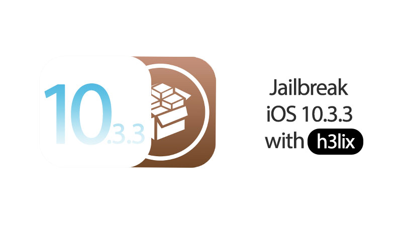 jailbreak ios 10.3.3 with h3lix