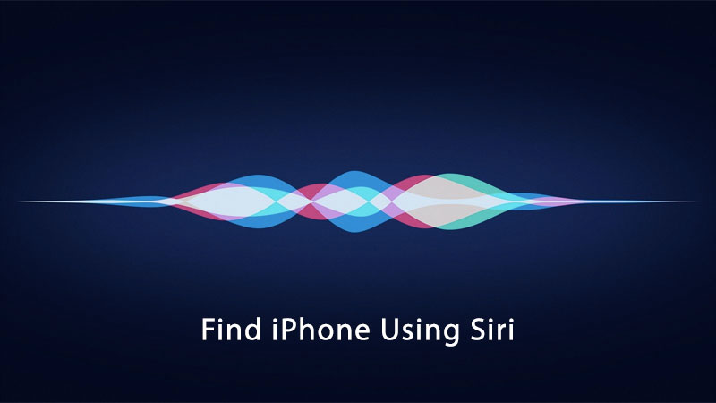find iphone using siri