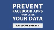 How to stop Facebook apps from using your Facebook data to improve privacy