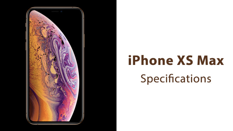 apple iphone xs max specs