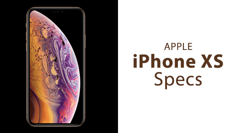 apple iphone xs specs
