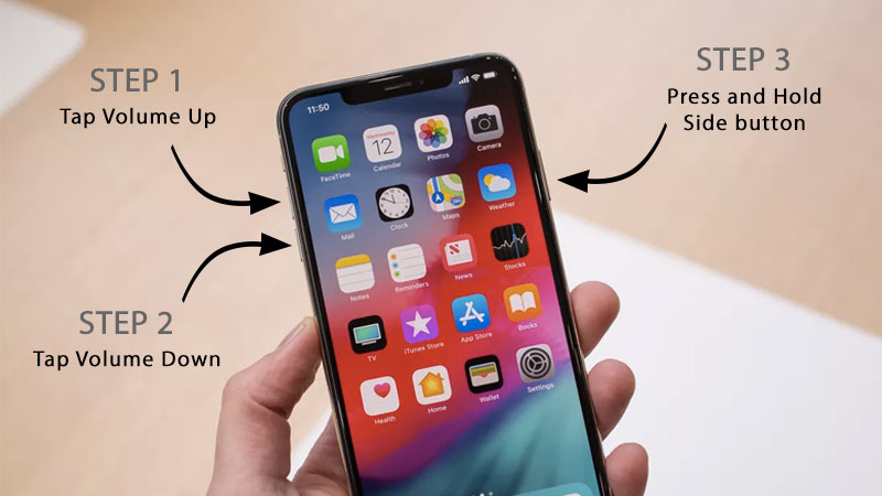 how to hard reset iphone xs max