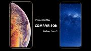 iPhone XS Max vs Samsung Galaxy Note 9 â€“ Whatâ€™s the Difference?