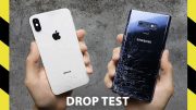 Drop Test: iPhone XS Max vs Galaxy Note 9 â€“ Which One is Easier to Break?