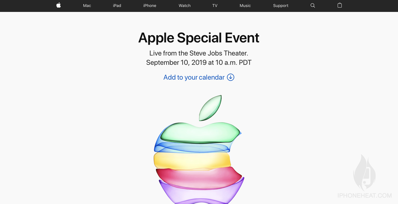 Apple event on Mac