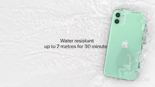 iphone 11 beter water resistant