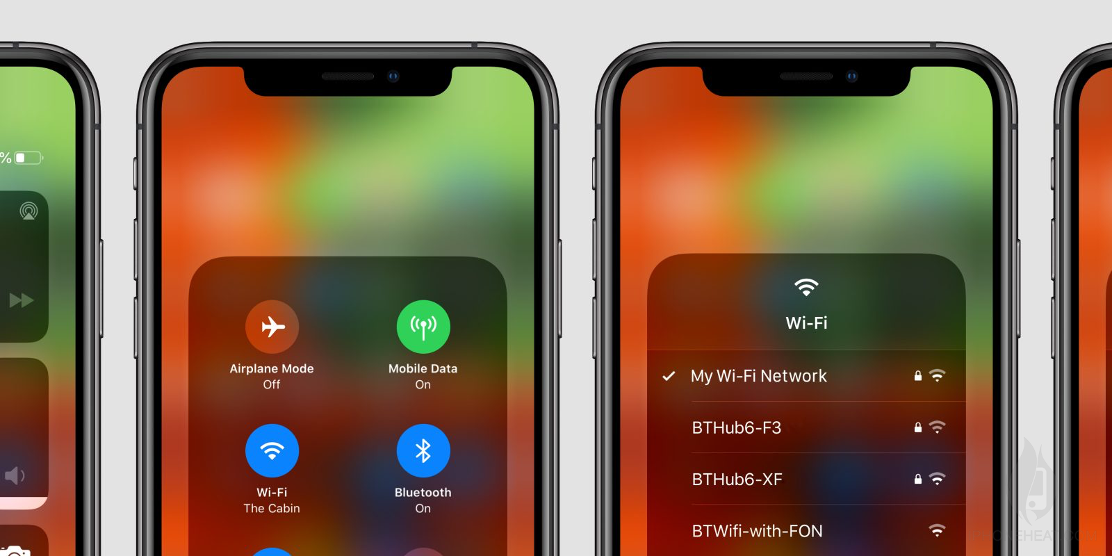 Better WIFI Options in Control Center