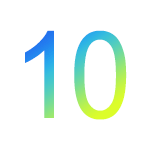 iOS 10 icon
