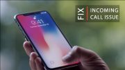 fix incoming call issue on iPhone x