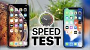 speed test iphone xs max vs iphone x