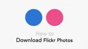 how to download flickr photos